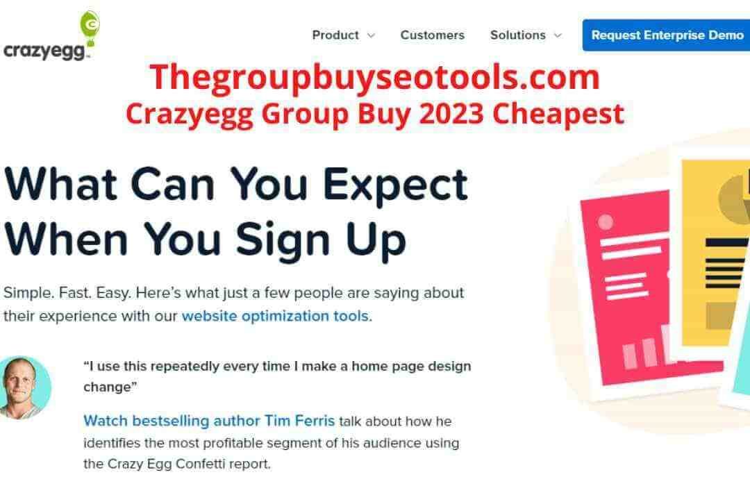 Crazyegg Group Buy 2023 Cheapest