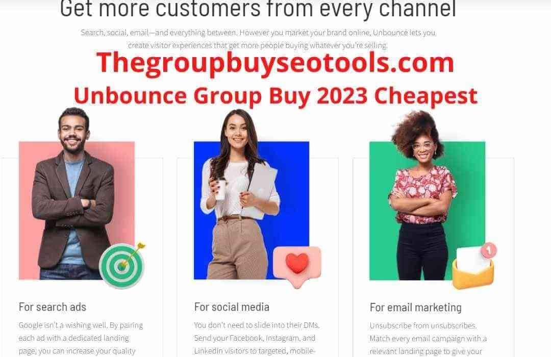 Unbounce Group Buy 2023 Cheapest